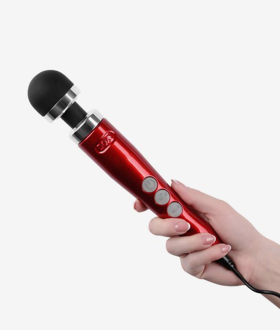 Doxy Number 3 Wand Massager Candy Red