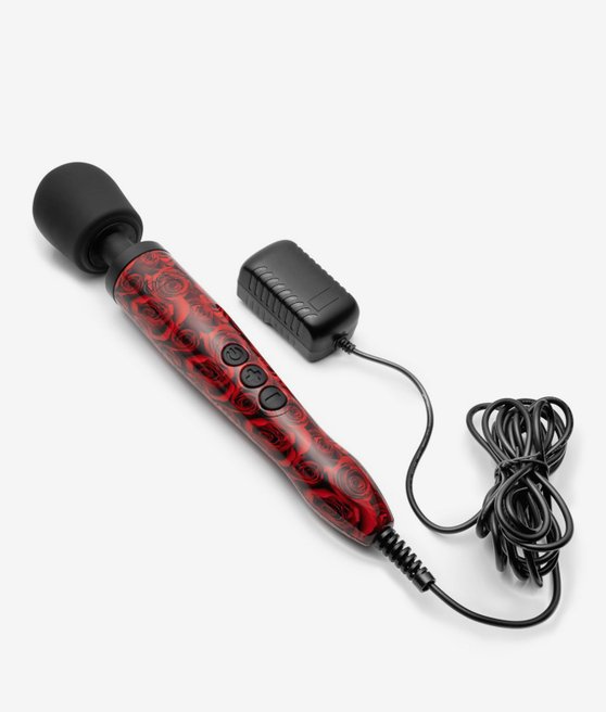 Doxy Wand Massager Rose Pattern