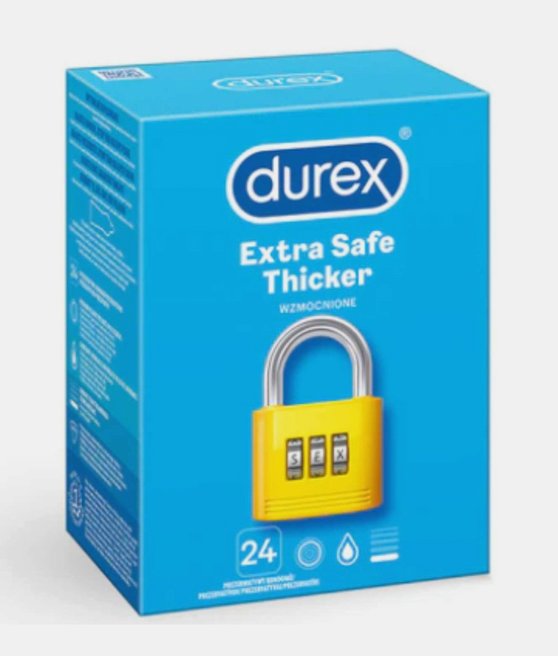 Durex Extra Safe kondomy s větší tloušťkou