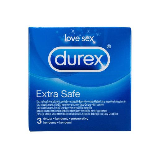 Durex Extra Safe zahuštěné kondomy