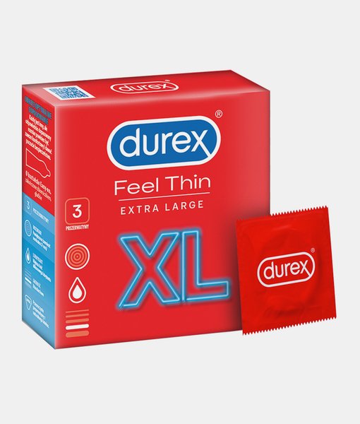 Durex Kondomy Feel Thin XL