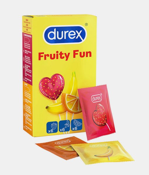 Durex Kondomy s příchutí Fruity Fun