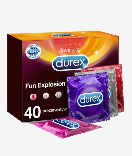 Sada kondomů Durex Fun Explosion