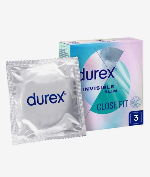 Ultratenké Durex Kondomy Invisible Close Fit