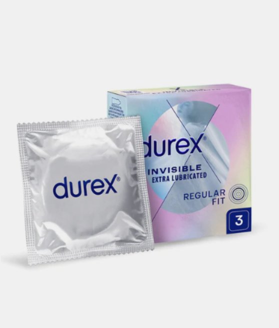 Durex Kondomy Invisible Lubricated