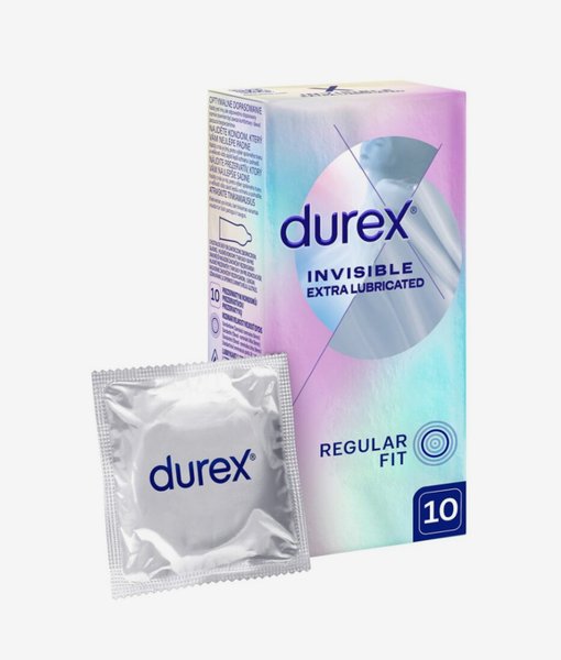 Durex Invisible ultratenké extra vlhké kondomy