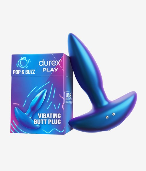 Durex Play Pop & Buzz vibrační anální kolík