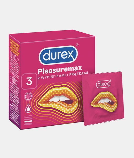 Durex Pleasuremax kondomy pro muže i ženy