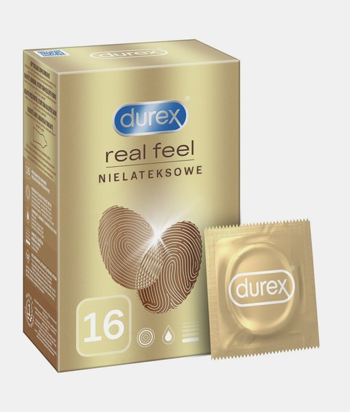 Nelatexové Durex Kondomy Real Feel