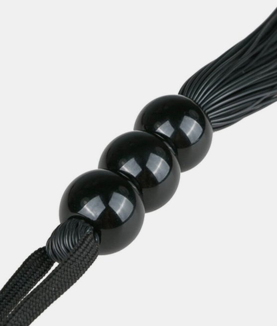 Easytoys Fetish Collection Black Silicone Whip