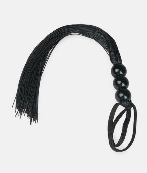 Easytoys Fetish Collection Black Silicone Whip