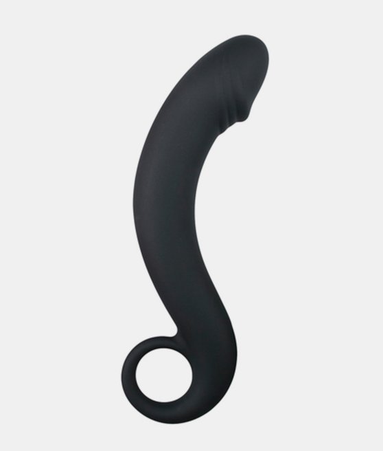 Easytoys Anal Collection Silicone Black Prostate Dildo