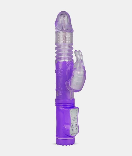 EasyToys Thrusting Rabbit vibrátor s králíčkem