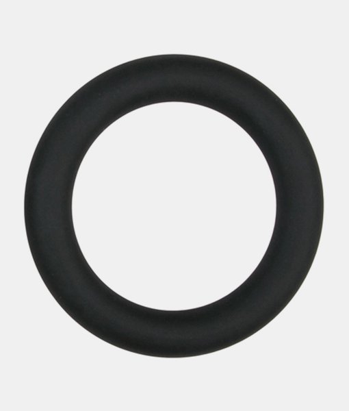 Easytoys Men Only Silicone Cock Ring Black large