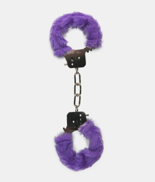 Easytoys Fetish Collection Furry Handcuffs Purple