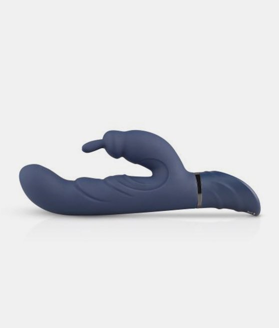Easytoys Vibe Collection Midnight vibrátor s králíčkem