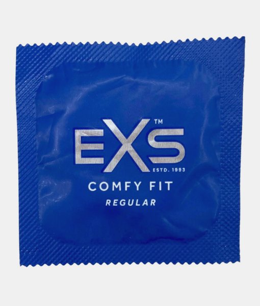 Exs Regular Comfy Fit tenké veganské kondomy