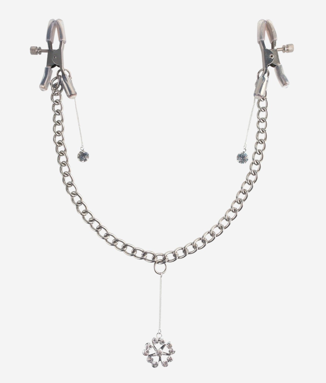 Fetish Fantasy Series zaciski z kryształkami