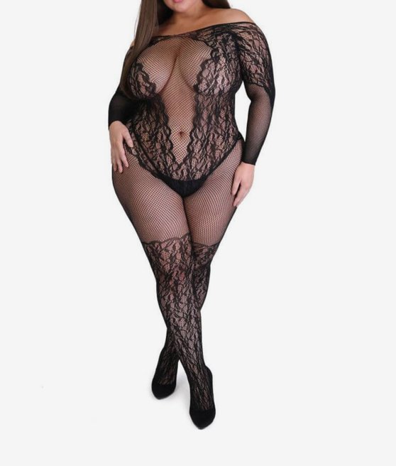 Fifty Shades of Grey Captivate Spanking Bodystocking Curve