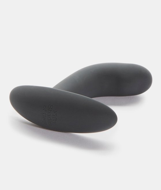 Fifty Shades of Grey Silicone Butt Plug Black