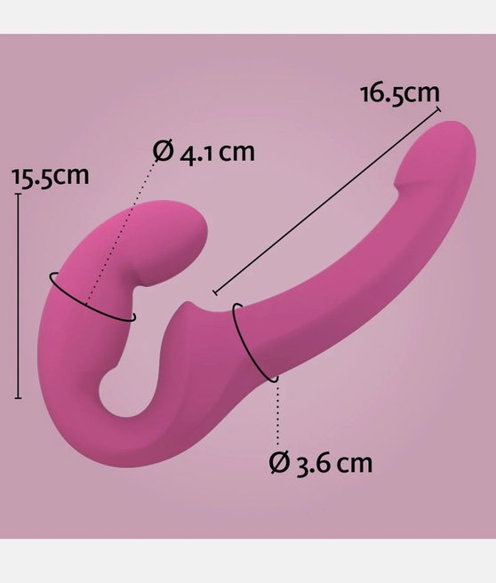 Fun Factory Share Lite Double Dildo Blackberry