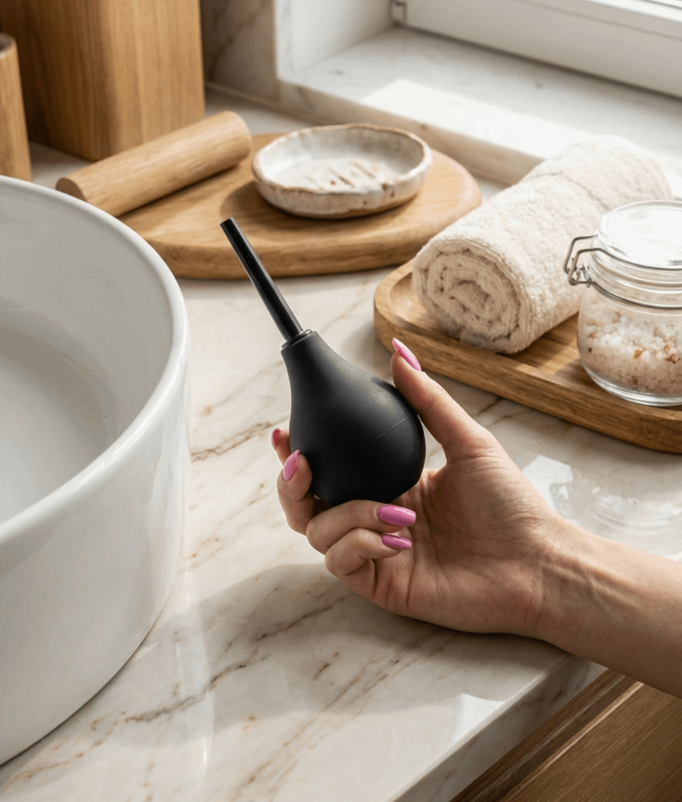 N69 Hruška pro klystýr velikost S