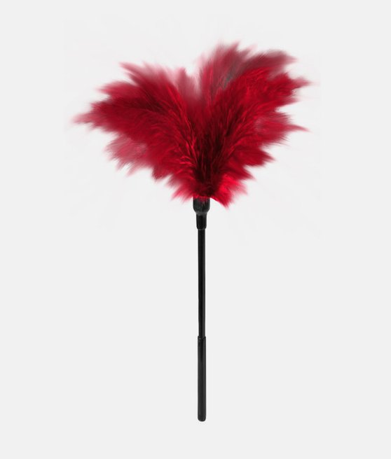 GP SMALL FEATHER TICKLER RED