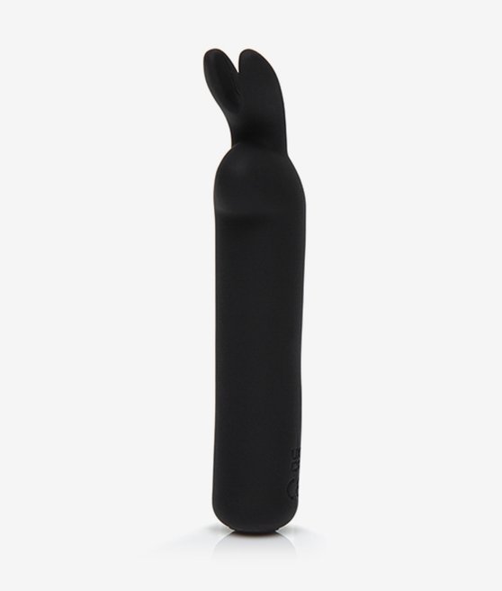 Happy Rabbit Rechargeable Vibrating Bullet Black