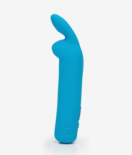 Happy Rabbit Rechargeable Vibrating Bullet Blue