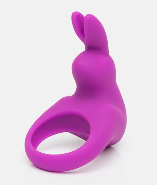Happy Rabbit Rechargeable Vibrating Rabbit Cock Ring Purple