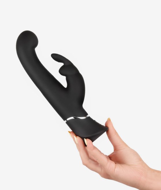 Happy Rabbit GSpot Stroker Rabbit vibrátor Black