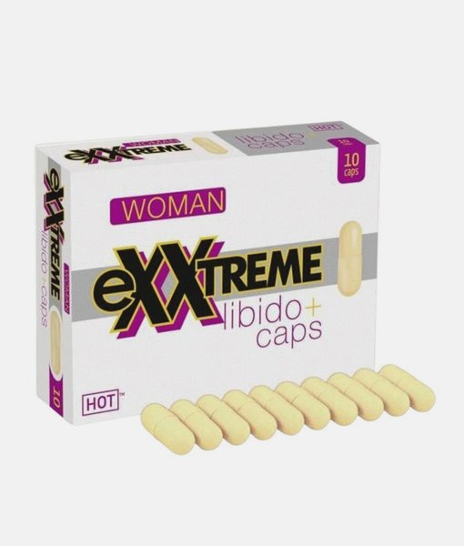 HOT Exxtreme Libido Caps Woman 10 ks Kapsle pro libido