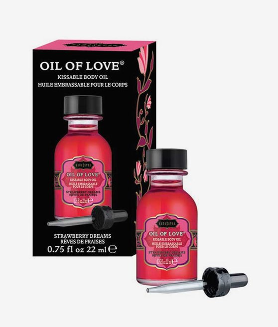 Kama Sutra Oil of Love Kissable Body Oil Strawberry Dreams 22 ml