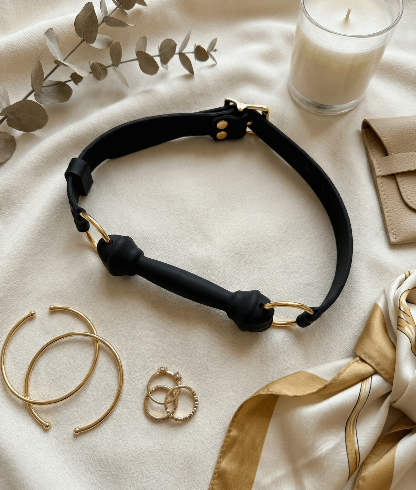 Mr. & Mrs. silikonowy pasek ustny