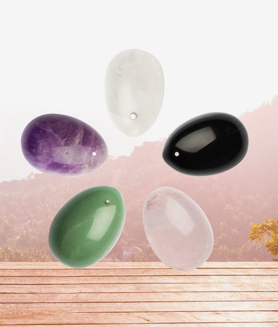 La Gemmes Yoni Egg Pure Amethyst L