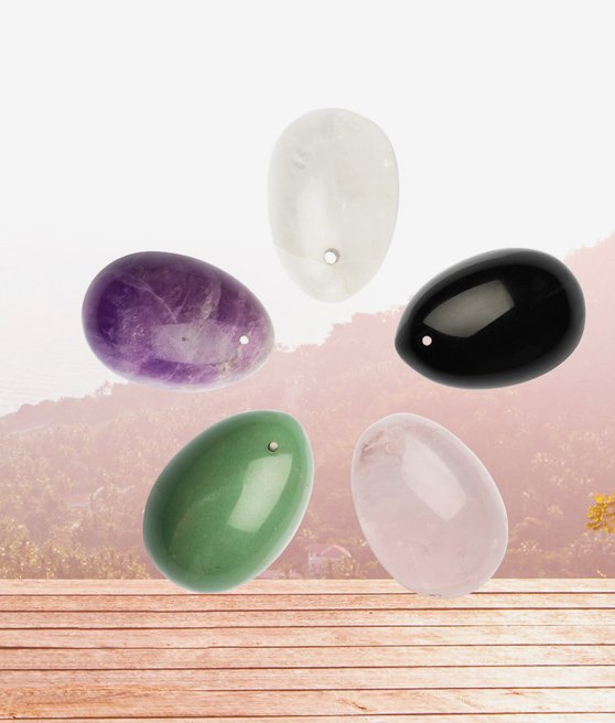 La Gemmes Yoni Egg Pure Amethyst M