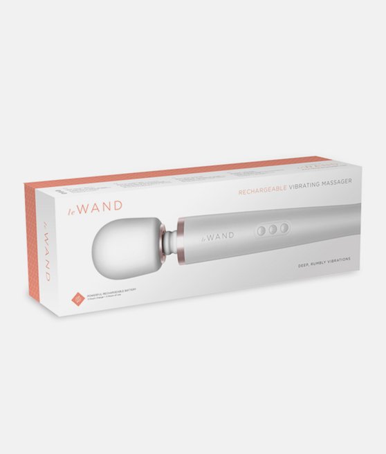 Le Wand Rechargeable Massager Pearl White