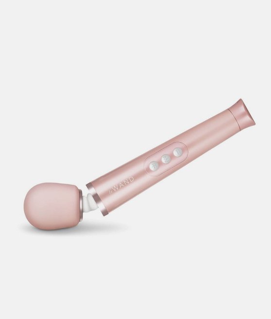 Le Wand Petite Rechargeable Vibrating Massager Rose Gold