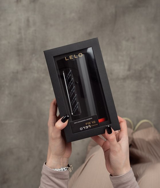 Lelo F1 V2 masturbátor Black Red