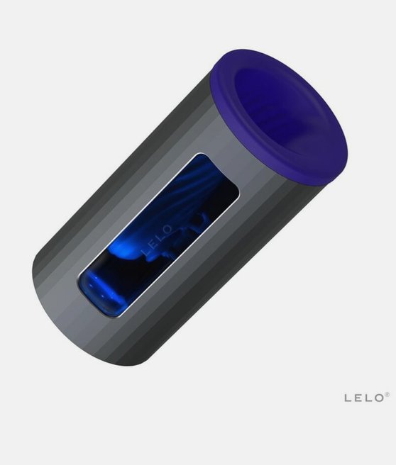 Lelo F1 V2 masturbátor Gun Metal Midnight Blue