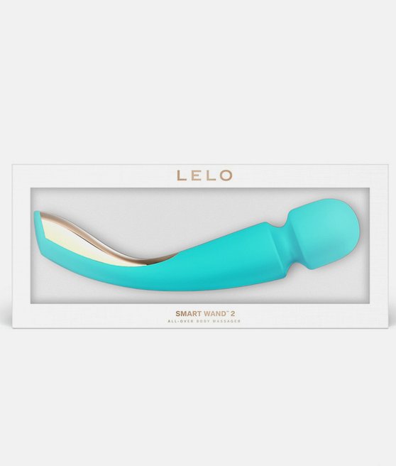 Lelo Smart Wand 2 Massager Large Aqua