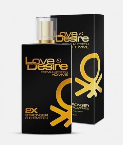 Pánský parfém Love Desire Gold Homme s feromony