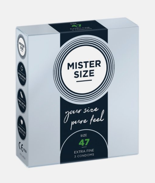 MisterSize 47 mm Condoms 3 Pieces