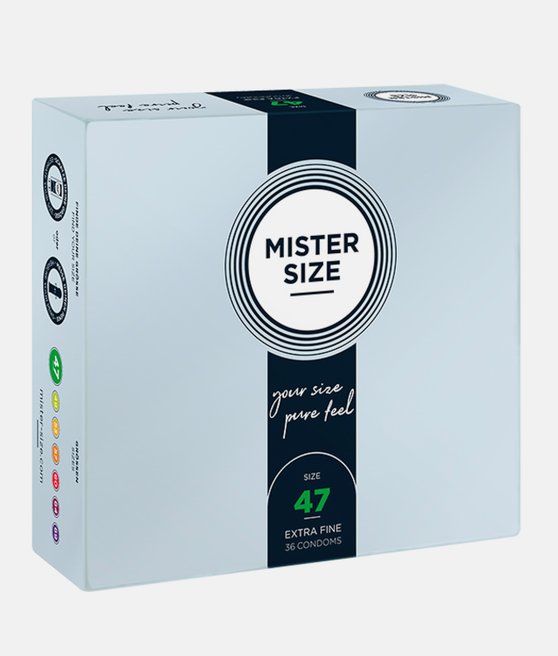 Mister Size 47 mm Condoms 36 Pieces