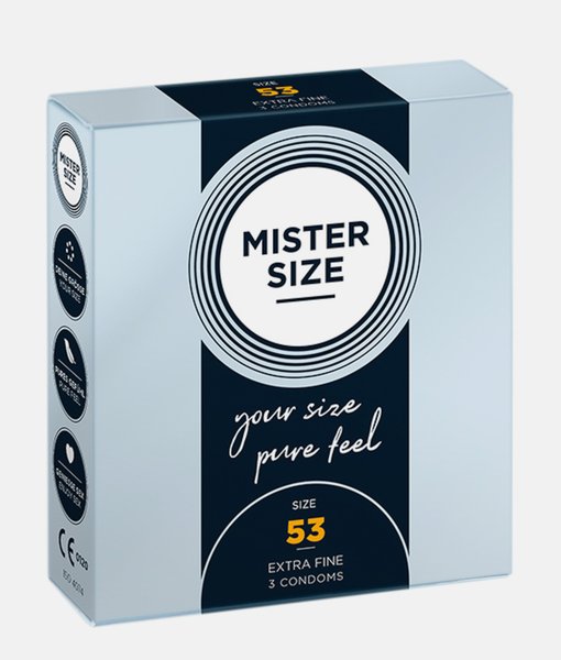 Mister Size 53 mm Condoms 3 Pieces