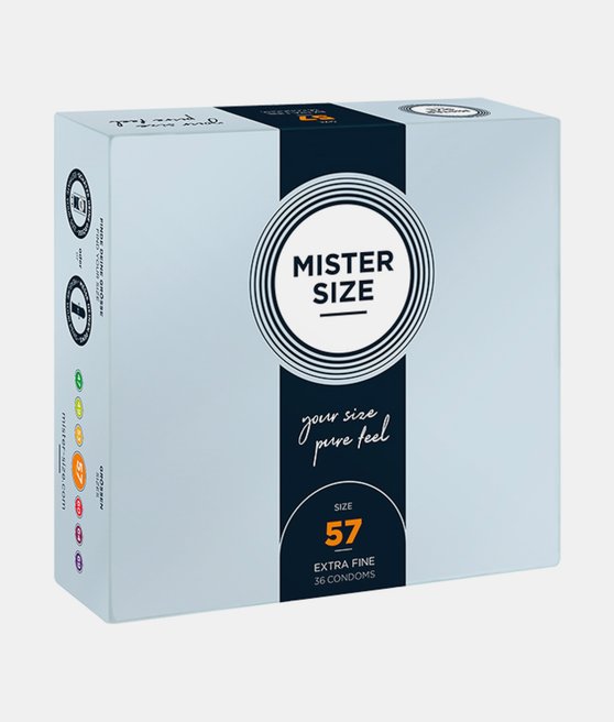 Mister Size 57 mm Condoms 36 Pieces