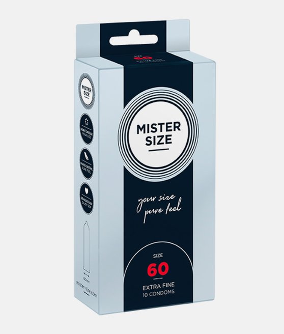 Mister Size 60 mm Condoms 10 Pieces