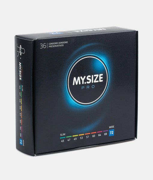 MYSIZE Pro 72 mm 36 pieces