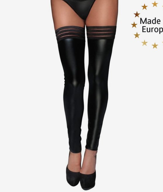 Noir Handmade F158 powerwetlook stockings