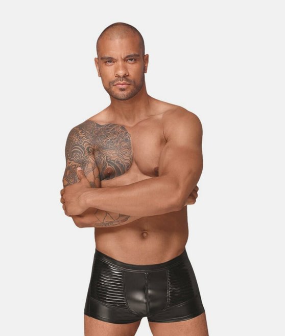 Noir Handmade H054 men's powerwetlook shorts